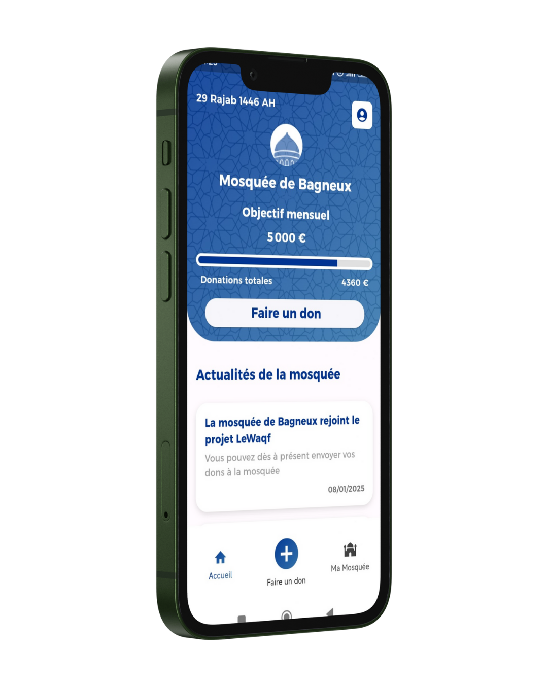 Affichage événements